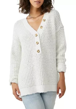 Budget 🎉 Free People Whistle Thermal Henley 👕 Shirt 🎁 -Free People Sales Belk 1020