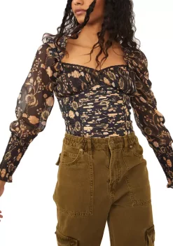 Cheap 🤩 Free People Brunch Date Bodysuit 🤩 -Free People Sales Belk 1044