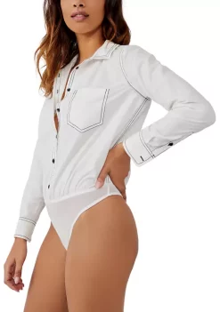 Best Pirce 🌟 Free People Power Move Bodysuit ⌛ -Free People Sales Belk 1058