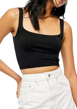 Promo 🛒 Free People Scoop Neck Crop Top 🛒 -Free People Sales Belk 1065