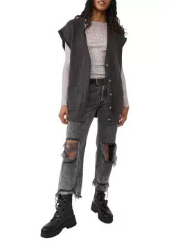 Promo 🧨 Free People Oakleigh Vest ⭐ -Free People Sales Belk 1135