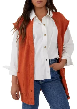 Promo 🧨 Free People Oakleigh Vest ⭐ -Free People Sales Belk 1137