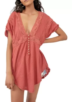Top 10 💯 Free People Drape Sleeve Embroidered Tunic 😉 -Free People Sales Belk 1142