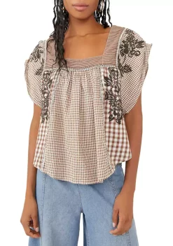 Wholesale ✔️ Free People Half Moon Stripe 👕 Shirt 😀 -Free People Sales Belk 1150