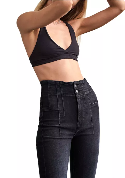 Best deal 👏 Free People We The Free Two Button Flare 👖 Jeans 😍 3 Best deal 👏 Free People We The Free Two Button Flare 👖 Jeans 😍 - Image 3