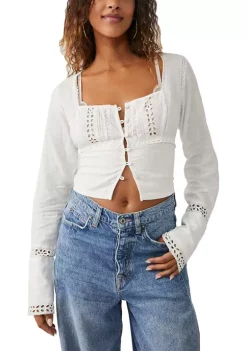 Cheap 🔥 Free People Joi Blouse 🛒 -Free People Sales Belk 121