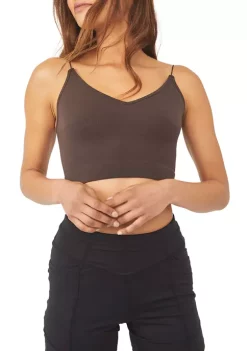 Cheapest ✔️ Free People Ribbed V-Neck Brami 🥰 -Free People Sales Belk 1262