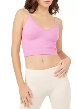 Cheapest ✔️ Free People Ribbed V-Neck Brami 🥰 -Free People Sales Belk 1265