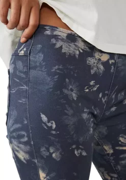 Deals 🛒 Free People Penny Pull On Printed 👖 Jeans 💯 -Free People Sales Belk 1345