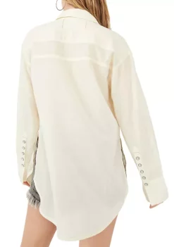 Hot Sale ✔️ Free People We The Free Sheer Luck 👕 Shirt ✔️ -Free People Sales Belk 1348