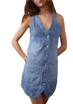 Budget 🔔 Free People We The Free Out of Office Vest 👗 Dress ⭐ -Free People Sales Belk 1401