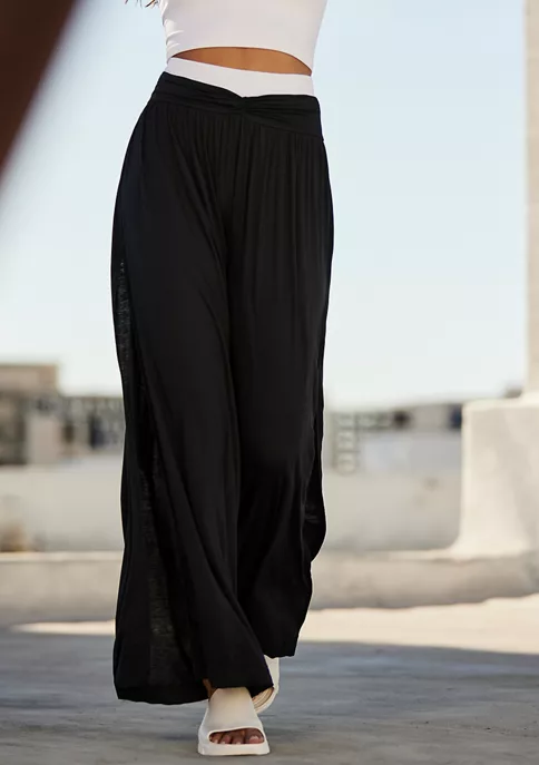Budget 😍 FP Movement Just Breathe Wide Leg Pants 👏 1 Budget 😍 FP Movement Just Breathe Wide Leg Pants 👏