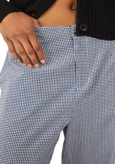 New โจ Free People Kate Plaid Straight Leg Pants ๐ 4 New โจ Free People Kate Plaid Straight Leg Pants ๐ - Image 4