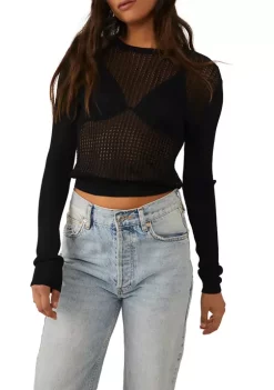 Best Sale ⭐ Free People Crew Neck Pullover Sweater 🛒