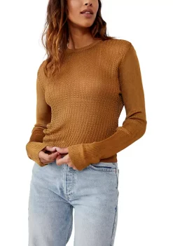 Best Sale ⭐ Free People Crew Neck Pullover Sweater 🛒 -Free People Sales Belk 1544