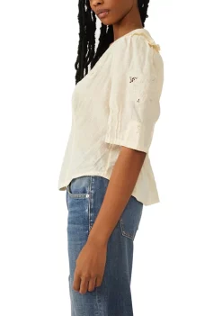 Deals 🎉 Free People Laurie Embroidered Blouse 🔔 -Free People Sales Belk 1551