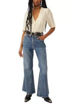 Deals 🎉 Free People Laurie Embroidered Blouse 🔔 -Free People Sales Belk 1553