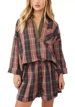 Flash Sale 🎁 Free People Sunday Morning Sleep 👕 Shirt 🛒 -Free People Sales Belk 1588