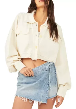 Buy 😍 Free People We The Free Saturday 👚 Shirt Jacket 🔥 -Free People Sales Belk 1596
