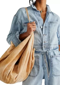Best Pirce 🥰 Free People WTF Sun Faded Hobo Bag 💯 -Free People Sales Belk 1661