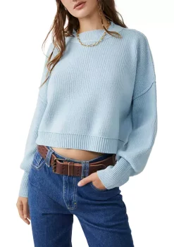 Brand new ✨ Free People Easy Street Crop Pullover Sweater ❤️ -Free People Sales Belk 1700