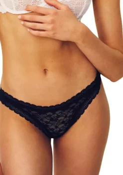 Promo 🧨 Free People Pomegranate Wine Lace Thong ⭐