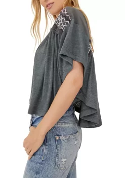 Brand new 🧨 Free People Market T-Shirt 🔔 -Free People Sales Belk 1726