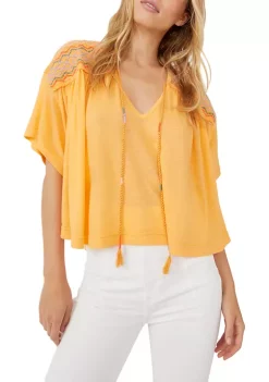 Brand new 🧨 Free People Market T-Shirt 🔔 -Free People Sales Belk 1729