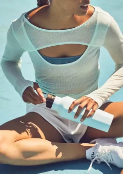 New 🤩 FP Movement Long Sleeve Second Wind Layer T-Shirt 🔔 -Free People Sales Belk 1741