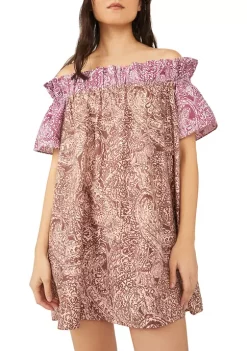 New 🔥 Free People Sophie Printed 👗 Dress ⭐ -Free People Sales Belk 1802