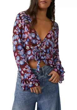 Outlet 🎁 Free People Maybel Blouse ✨ -Free People Sales Belk 1826