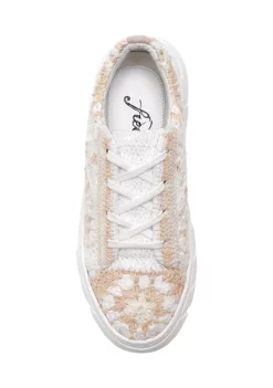New 👍 Free People Catch Me If You Can Crochet 👟 Sneakers ❤️ -Free People Sales Belk 1864