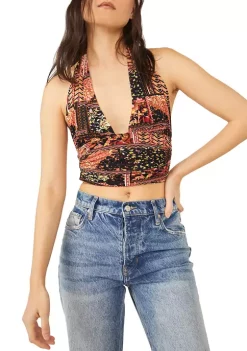Buy ✨ Free People Printed Heather Bralette Top ⭐ -Free People Sales Belk 1891