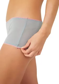 Top 10 ✔️ Free People Rose Smoke Combo Mesh Boyshorts 👏 -Free People Sales Belk 1909