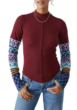 Best reviews of ⌛ Free People Gorgeous Cuff Thermal Top 👍 -Free People Sales Belk 192
