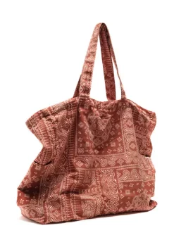 Brand new 💯 Free People Organic Veg Dyed Printed Tote 🥰 -Free People Sales Belk 2094