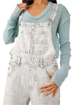 Best Sale 😉 Free People Ziggy Railroad Overalls 💯 -Free People Sales Belk 2123