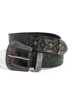 Best Sale 🎉 Free People Outlaw Embossed Belt 🔥