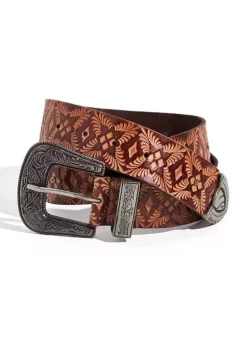 Best Sale 🎉 Free People Outlaw Embossed Belt 🔥 -Free People Sales Belk 2155