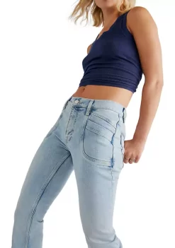 Cheapest ⭐ Free People Aiden Slim Bootcut 👖 Jeans 🔔 -Free People Sales Belk 2182