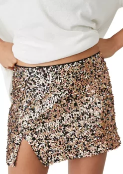Promo ✨ Free People Annalise Sequin Mini 👗 Skirt ✨