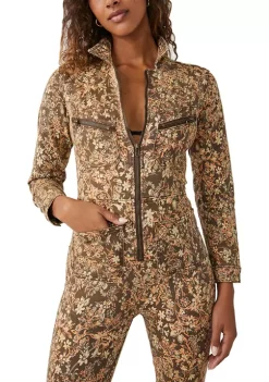 Outlet 🔔 Free People Lennox Printed Jumpsuit ✔️ -Free People Sales Belk 2350
