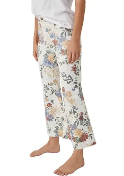 Brand new 🧨 Free People Printed Cropped Flare 👖 Jeans 🧨 -Free People Sales Belk 2403