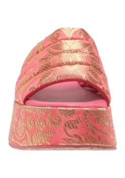 Top 10 😉 Free People Almost Paradise Brocade Flatform 🩴 Sandals ⌛ -Free People Sales Belk 2430