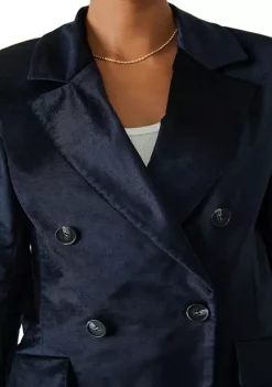 Budget 🔥 Free People Cosmo Velvet Blazer 🤩 -Free People Sales Belk 2470