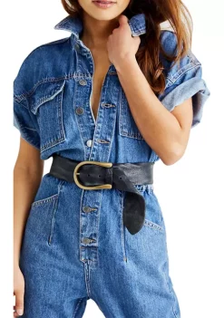 Discount ⌛ Free People Worn Leather Belt ✨ -Free People Sales Belk 2517