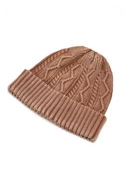 New ❤️ Free People Stormi Washed Cable Beanie 💯 -Free People Sales Belk 2540