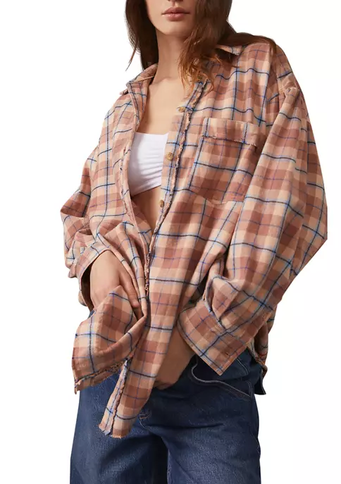 Best Pirce ๐ฅ Free People We The Free Happy Hour Plaid ๐ Shirt ๐ 1 Best Pirce ๐ฅ Free People We The Free Happy Hour Plaid ๐ Shirt ๐