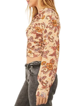 Promo 🥰 Free People I Got You Printed Top ❤️ -Free People Sales Belk 2678