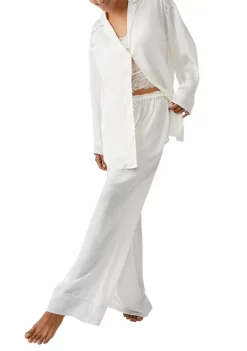 Best Sale 💯 Free People Dreamy Days Solid Pajama Set 🧨 -Free People Sales Belk 324